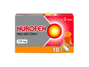 NUROFEN PRE DETI ČAPÍKY 125MG 10KS