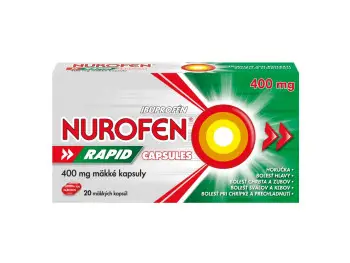 NUROFEN Rapid 400 mg Capsules 20ks