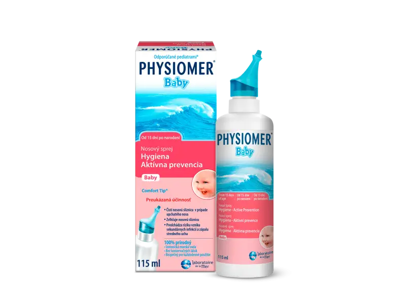  PHYSIOMER BABY NOSOVÝ SPREJ IZOTONICKÝ 115 ml