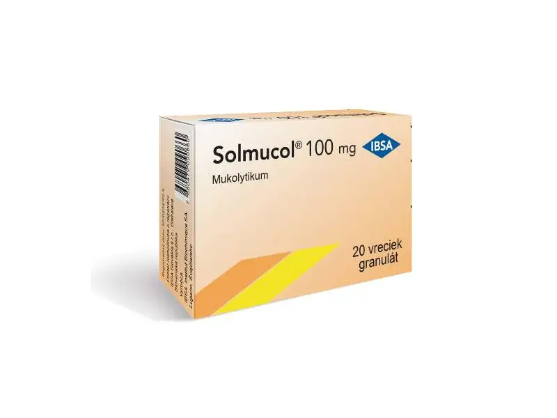 SOLMUCOL 100 MG VRECÚŠKA 20 ks