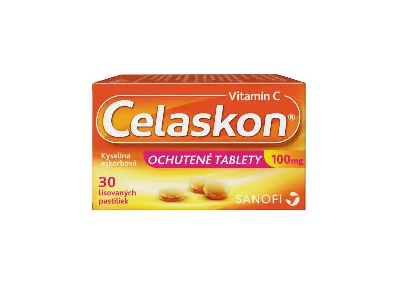 CELASKON 100 mg 30 ochutené pastilky