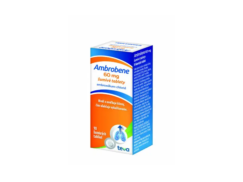 AMBROBENE šumivé tablety 60 mg 20 ks