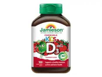Jamieson Vitamín D3 Kids 400 IU 100 tbl