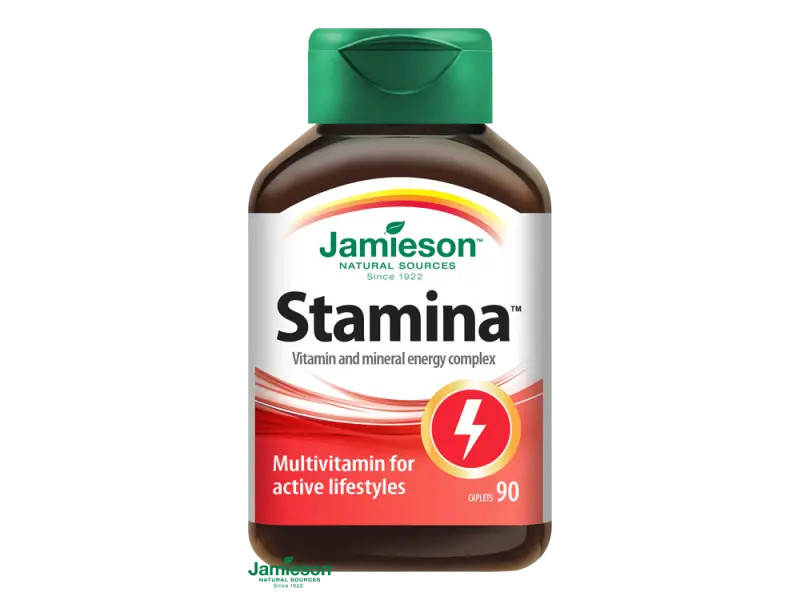 Jamieson Stamina komplex vitamínov a minerálov 90 tbl.