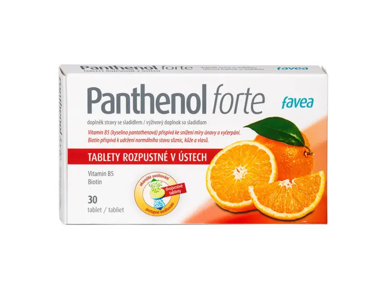 FAVEA PANTHENOL 30 tbl