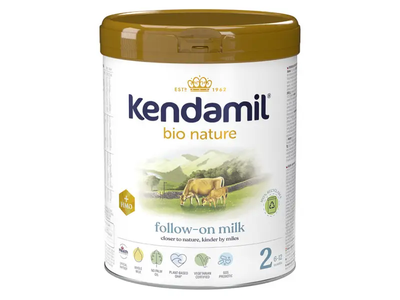 KENDAMIL 2 následné dojčenské mlieko s DHA (6 - 12 mesiacov) 800 g