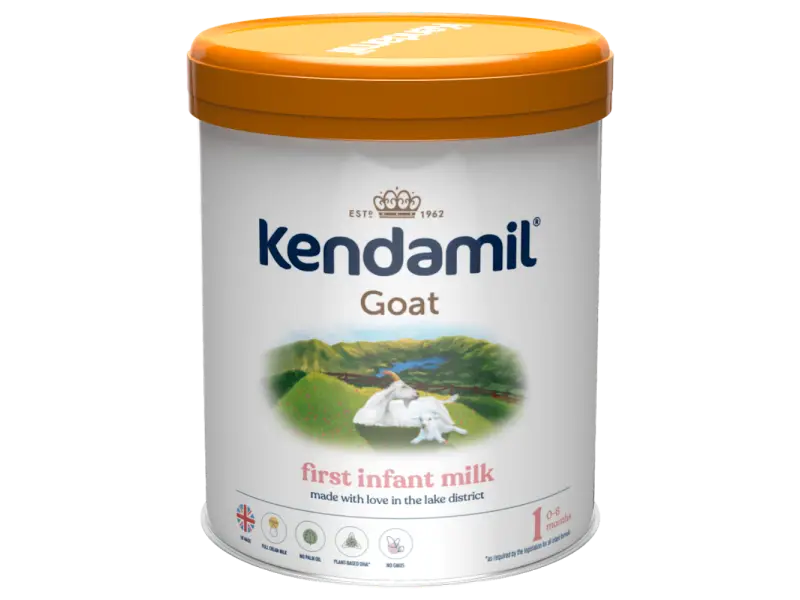 KENDAMIL Kozie dojčenské mlieko 1 počiatočná mliečna výživa s DHA (od narodenia) 800 g