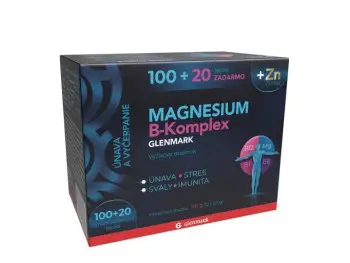 MAGNESIUM B-KOMPLEX TBL 100+20 GLENMARK