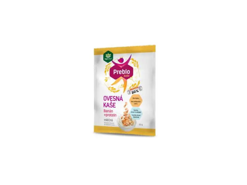 PREBIO KASA OVSENA MLIEC.BAN.+PROTEIN  TOPNATUR 65 g