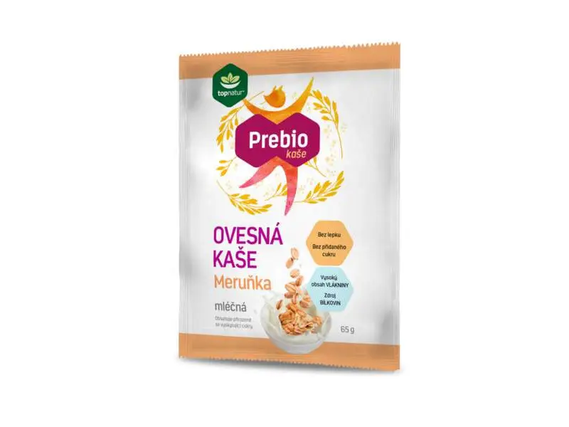 PREBIO KASA OVSENA MLIECNA MARHULA  TOPNATUR  65 g