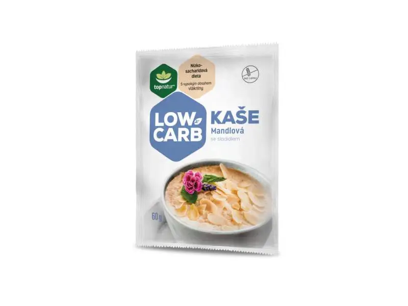 LOW CARB KASA MANDLOVA  TOPNATUR  60 g