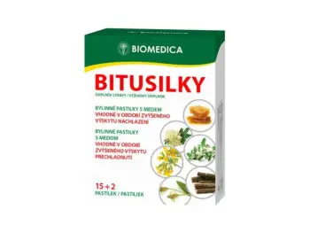 BIOMEDICA BITUSILKY pastilky 15+2  ks