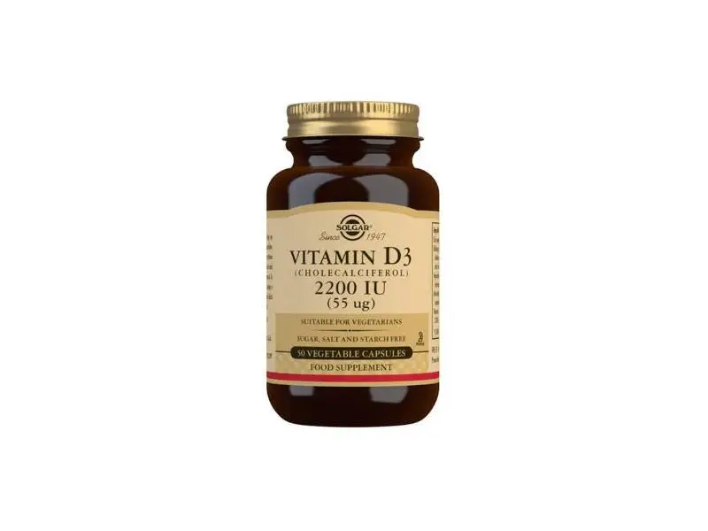Solgar Vitamín D3 2200 IU   50 cps