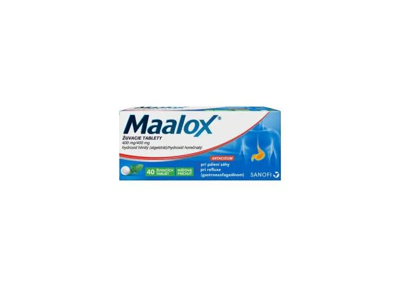 MAALOX  žuvacie tablety 40 tbl