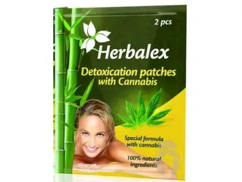 HERBALEX DETOX.NAPLAST S KONOPOU 2KS