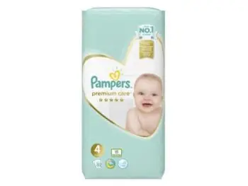 PAMPERS PREMIUM CARE 4 Maxi detské plienky 8-14 kg   52 ks