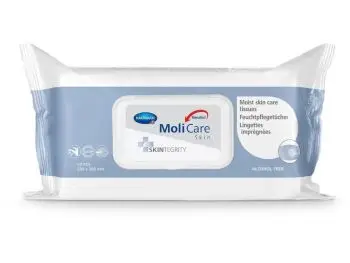 MoliCare SKIN Vlhké ošetrovacie utierky (modrá rada) 1x50 ks