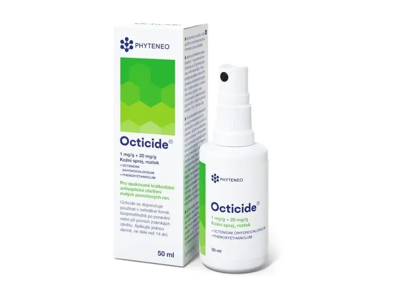 Octicide dermálny roztokový sprej 50 ml