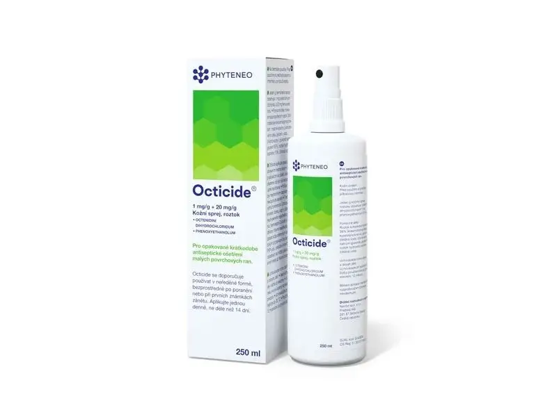 Octicide dermálny roztokový sprej 250 ml