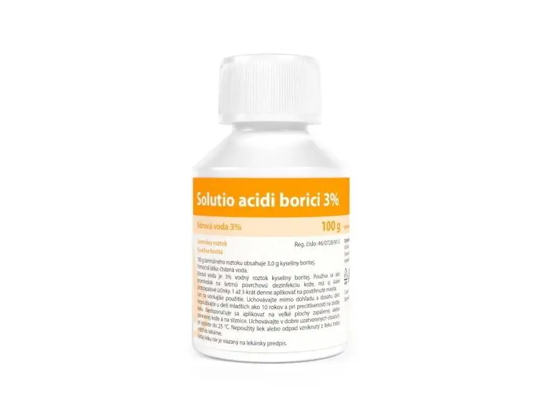 SOLUTIO Acidi borici 3% 100 g