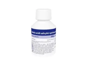 SOLUTIO Acidi salicylici spirituosa 2 % 100 g