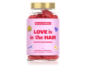 Bloom Robbins LOVE is in the HAIR žuvacie cukríky, jednorožci 1x60 ks