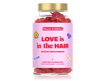 Bloom Robbins LOVE is in the HAIR žuvacie cukríky, jednorožci 60 ks