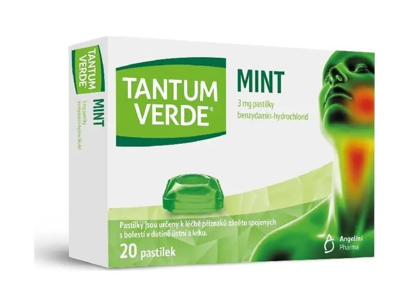 Tantum Verde Mint 20 pastiliek