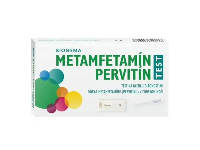 BIOGEMA METAMFETAMÍN PERVITÍN  test z moču 1ks