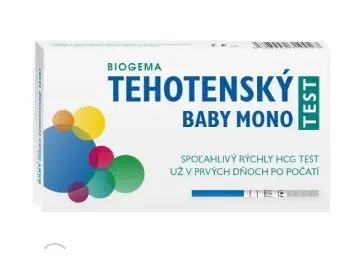 BIOGEMA Tehotenský test MONO 1ks modrý