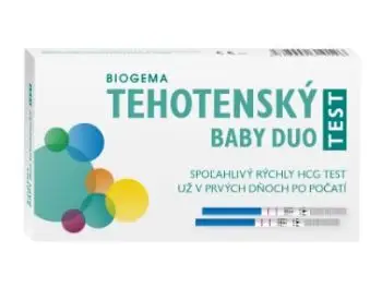 BIOGEMA Tehotenský test KOMFORT DUO 2ks