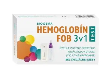 BIOGEMA HEMOGLOBÍN Test na krvácanie v stolici 3ks