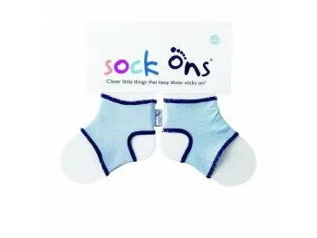 Sock Ons Návleky ne detské ponožky, Baby Blue - Veľkosť 6-12m