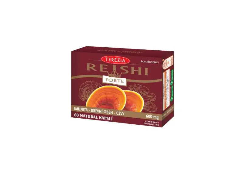 TEREZIA REISHI FORTE 600MG 60 kapsúl