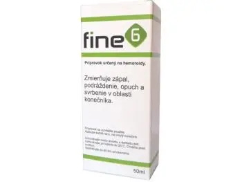 FINE 6 OLEJ NA HEMOROIDY 50 ml