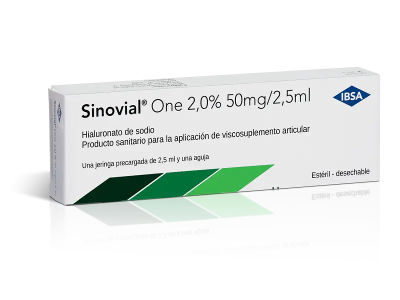 Sinovial ONE%  2% 50mg/2.5ml