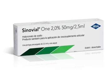 Sinovial ONE%  2% 50mg/2.5ml