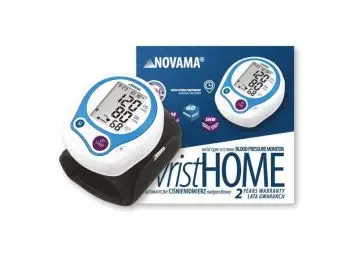 NOVAMA WRIST HOME Zápästný tlakomer s IHB a ESH