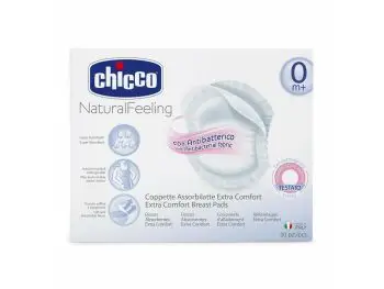 Chicco Natural Feeling Antibakteriálne prsné vložky, 30ks
