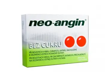 Neo-Angin Bez Cukru  24 pastiliek