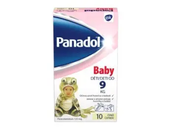 Panadol Baby čapíky 10x125 mg