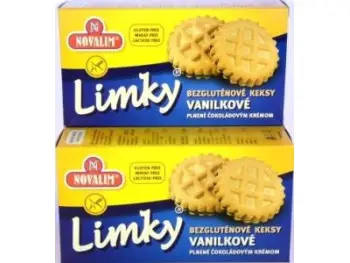 LIMKY DIÉTNE KEKSY VANILKOVÉ PLNENÉ 150g