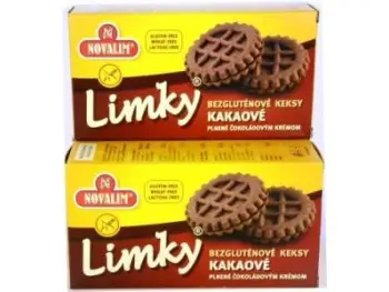 LIMKY DIÉTNE KEKSY KAKAOVÉ PLNENÉ 150g 