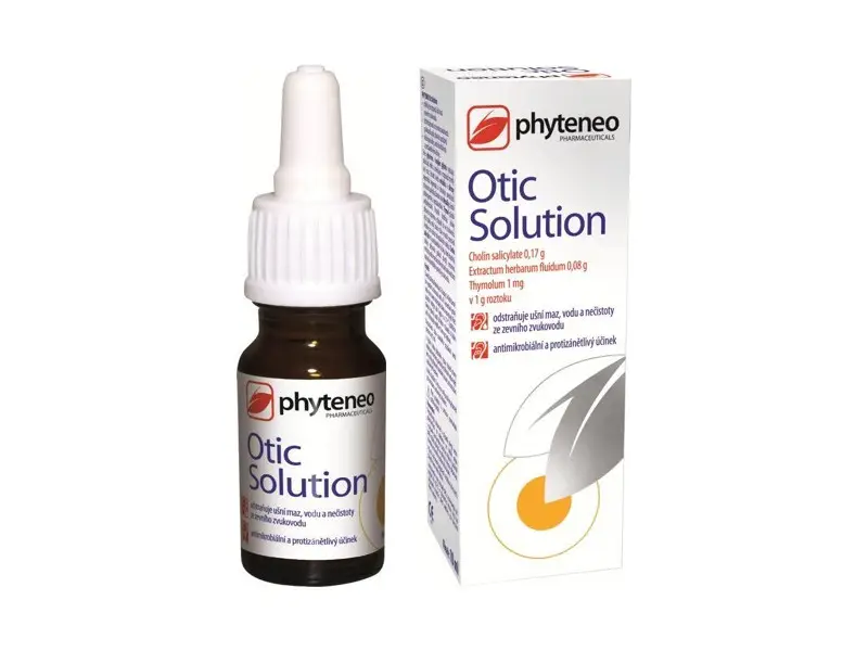 OTIC SOLUTION ušný roztok 10 ml PHYTENEO