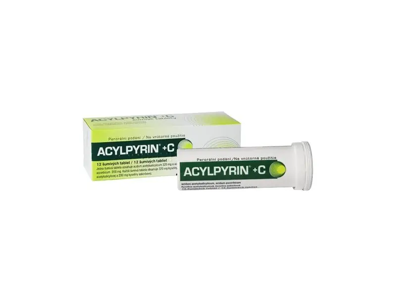 Acylpyrin +C šumivé tablety 12ks
