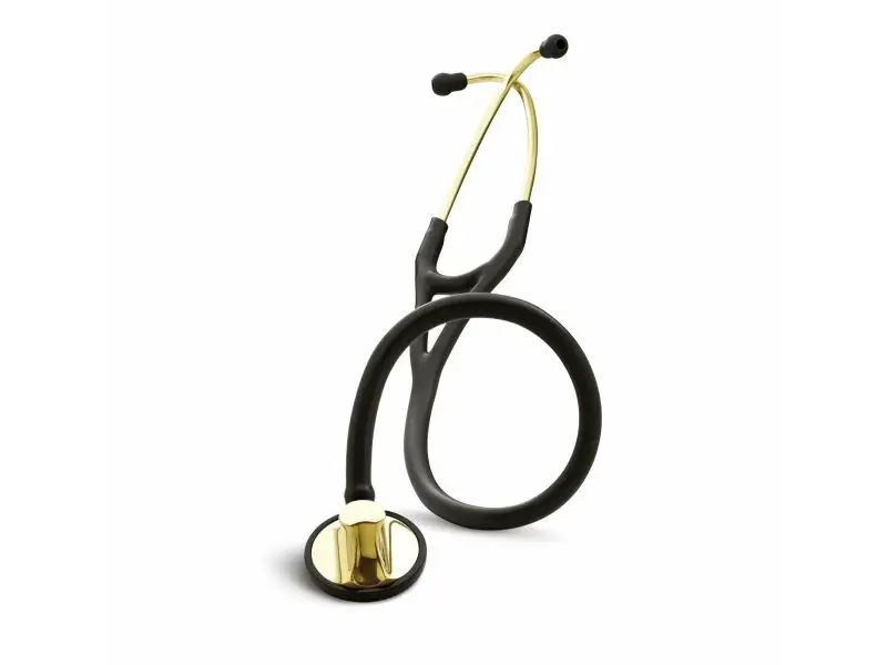 3M Littmann Master Cardiology Brass Edition, kardiologický stetoskop 2175, čierny