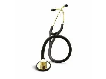 3M Littmann Master Cardiology Brass Edition, kardiologický stetoskop 2175, čierny