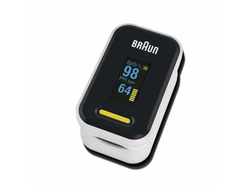 BRAUN 1 YK-81CEU Pulzný oxymeter s OLED displejom