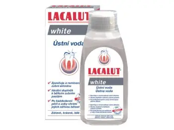 Lacalut WHITE ústna voda 300ml