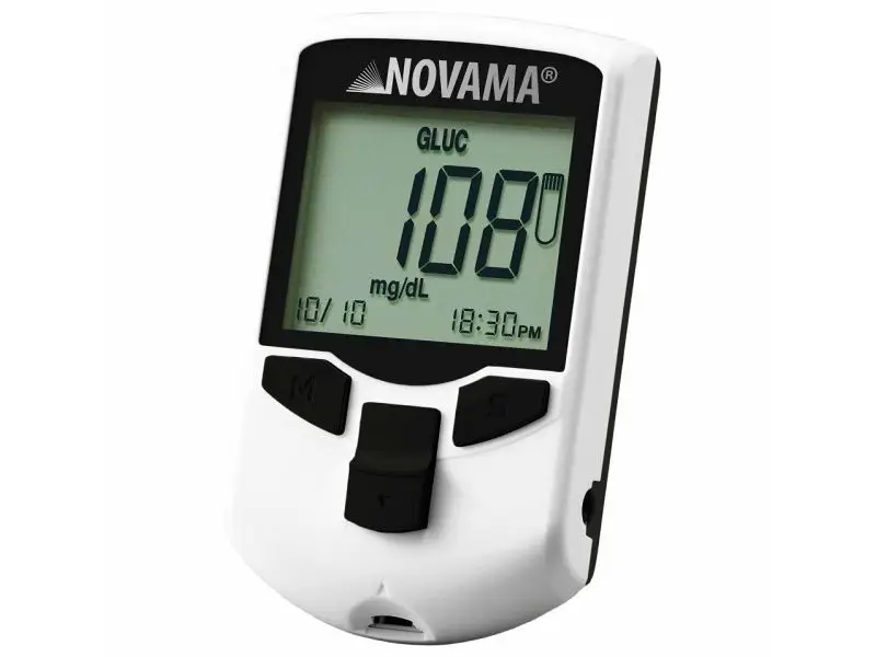 NOVAMA MULTICHECK PRO +, Prístroj 3 v 1 na meranie cholesterolu, glukózy, kyseliny močovej